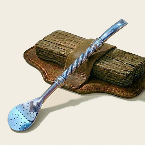 Bombillón de Alpaca Pico Curvo - Calidad Premium