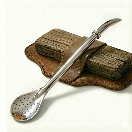 Bombillón de Alpaca Pico Curvo con Anillito - Calidad Premium